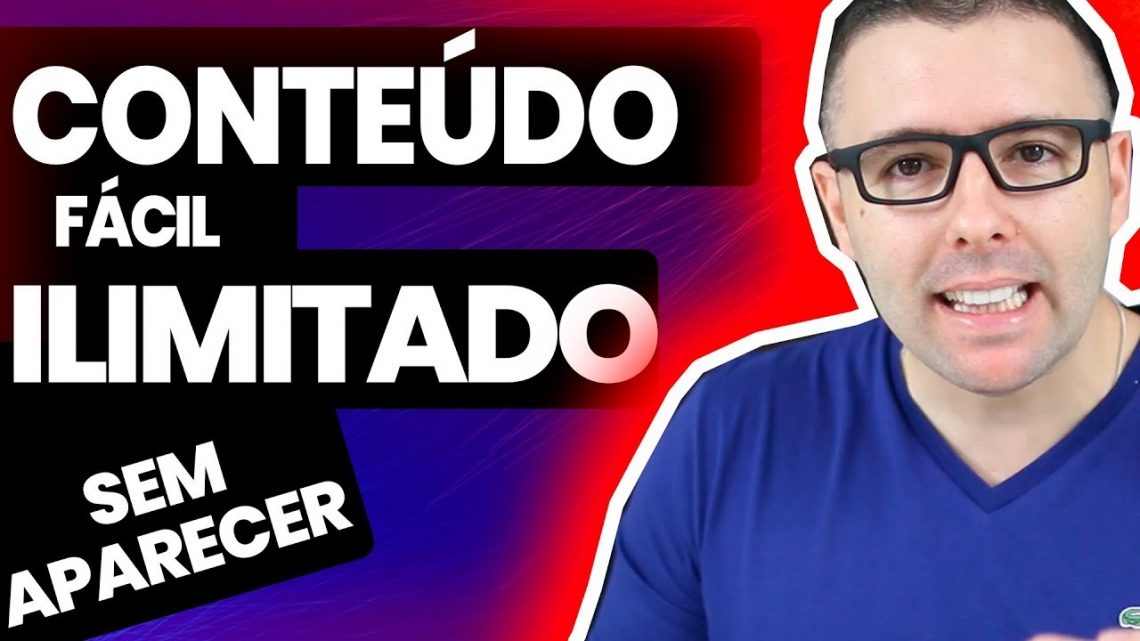 Essa Estrategia Secreta Faz VOCÊ CRIAR CONTEÚDO ILIMITADO Mesmo Sem Aparecer e VENDER MUITO