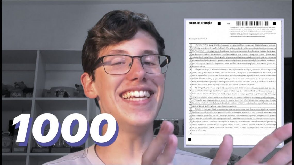 LENDO MINHA REDAÇÃO NOTA 1000 NO ENEM 2018 | Lucas Felpi LENDO MINHA REDAÇÃO NOTA 1000 NO ENEM 2018 | Lucas Felpi