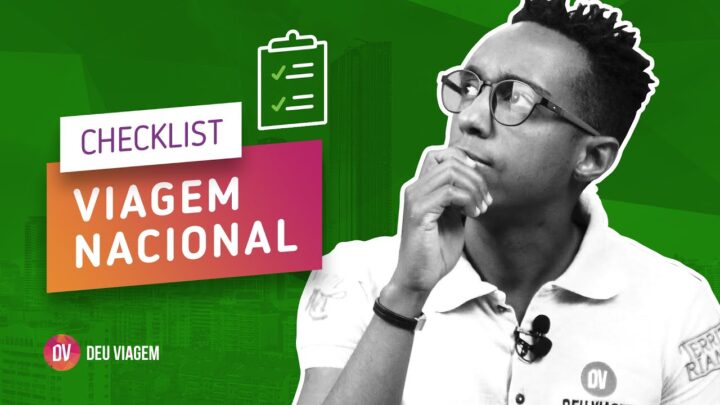 📋✅✈️ Cheklist viagem nacional